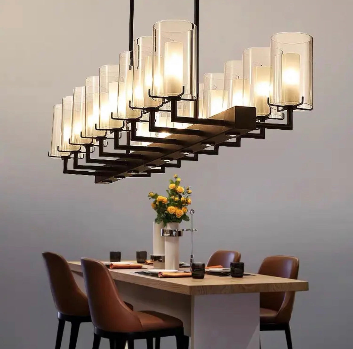 Pendant Light New Design Indoor Iron Glass Lighting Dinning Living Room Pendant Lights