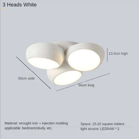 Ceiling Light Fixture Nordic White Led Modern Interior Ceiling Lights