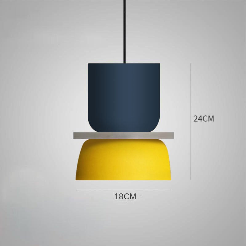 Pendant Light Led Nordic Hanging Suspension Bedside Macaron Pendant Lights