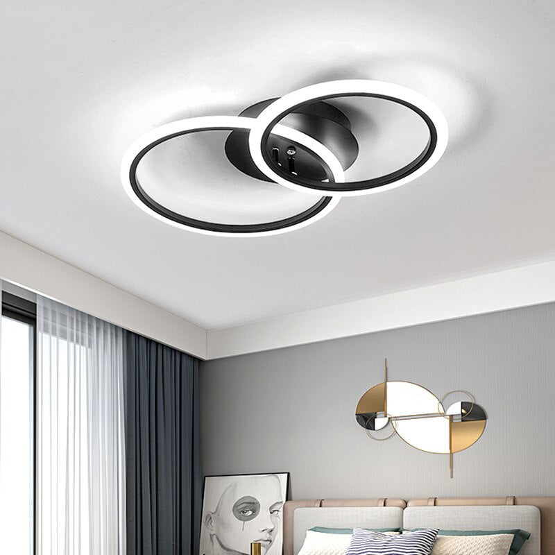 Ceiling Light Modern Led Gold Ring Interior Ceiling Lights