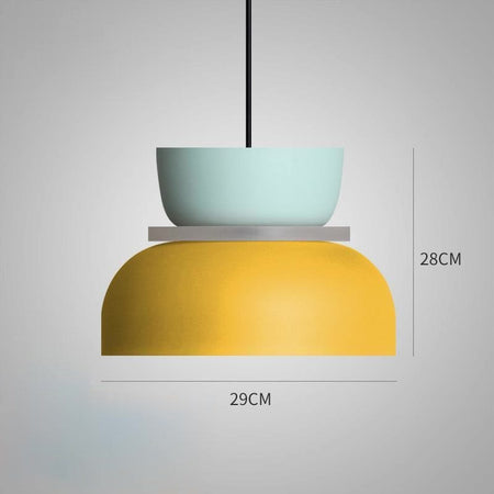 Pendant Light Led Nordic Hanging Suspension Bedside Macaron Pendant Lights