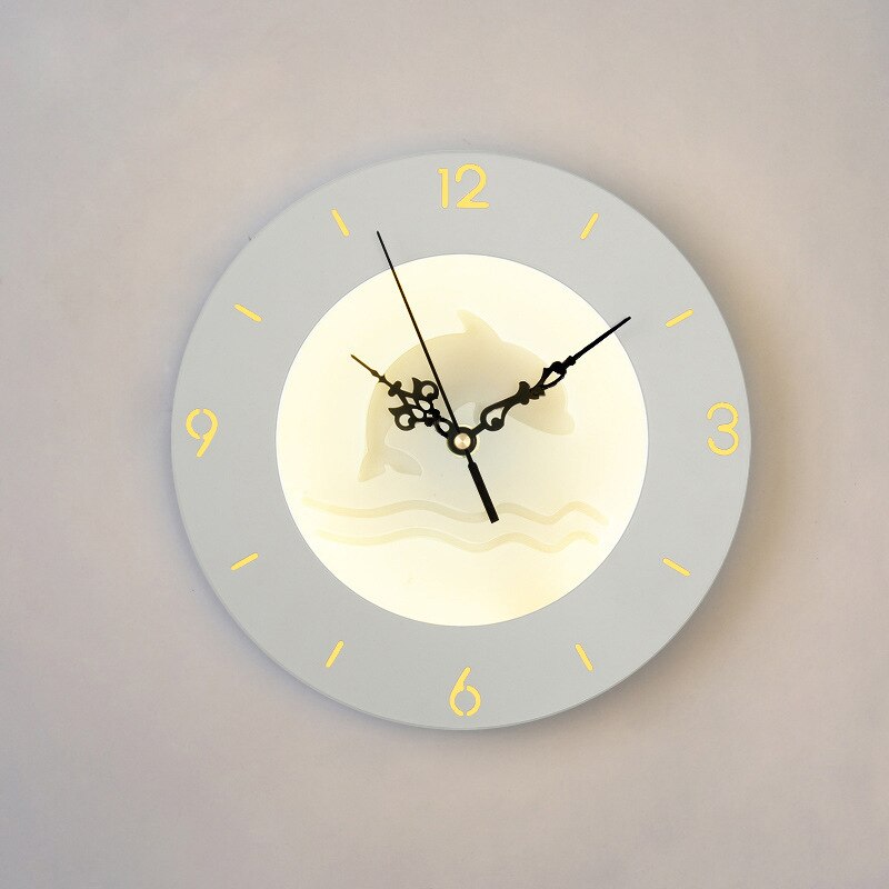 Wall Lamp LED Creative Clock Lighting Interior Wall Lights