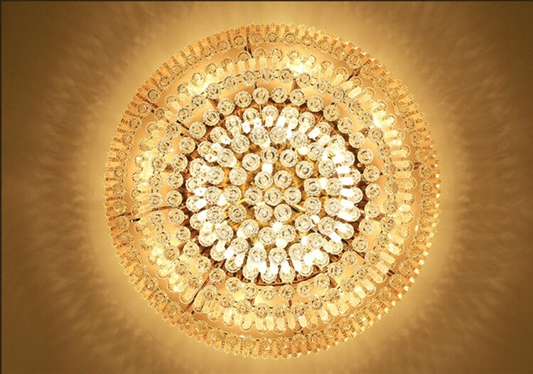 Light Luxury LED Cake Ceiling Light Round Rectangular Multilayer  Ceiling Lights