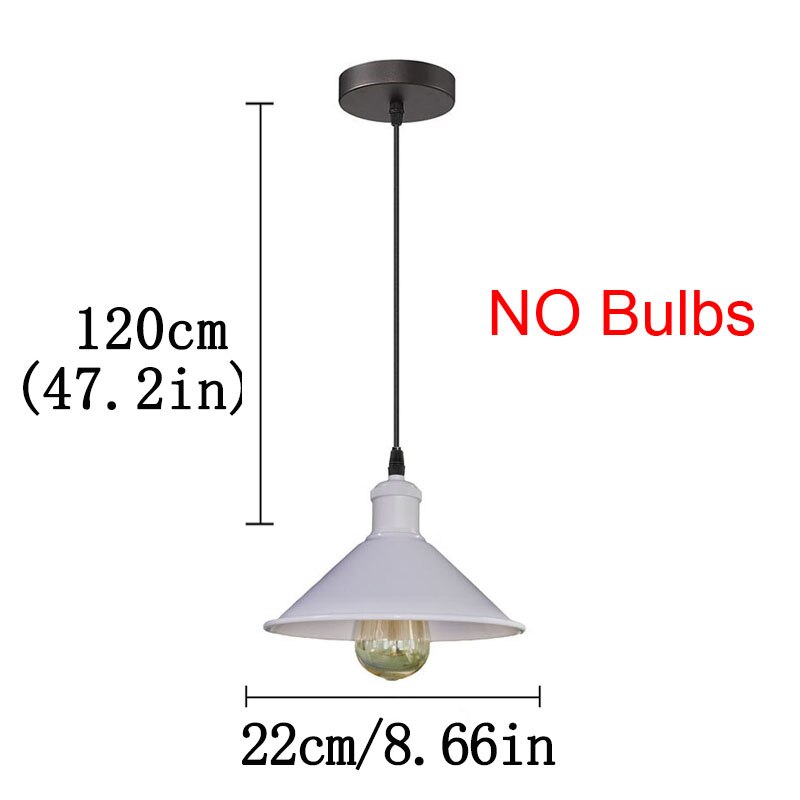 Pendant Light Vintage Loft Retro Lighting Hanging E27 Base Edison Pendant Lights