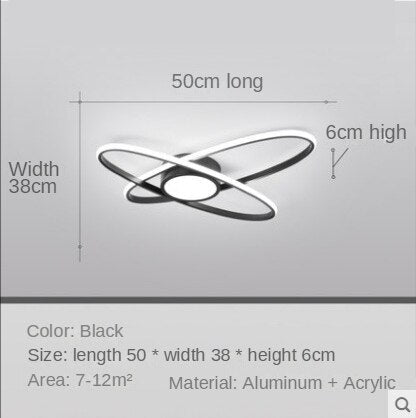 Ceiling Light Simple Modern Nordic Hallway Ring Interior Ceiling Lights