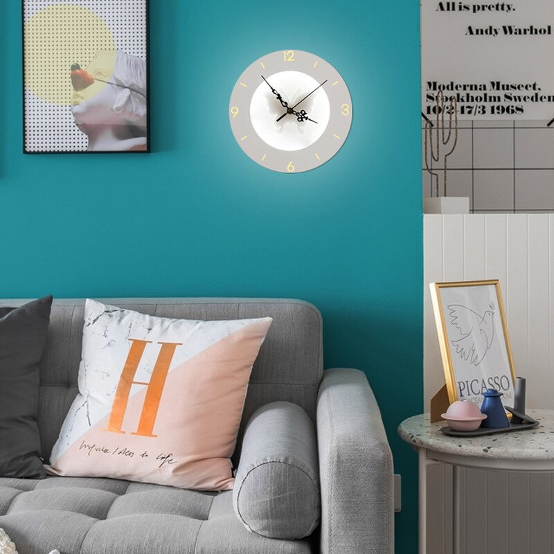 Wall Lamp LED Creative Clock Lighting Interior Wall Lights