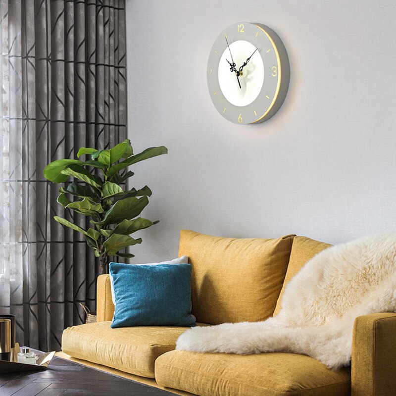 Wall Lamp LED Creative Clock Lighting Interior Wall Lights