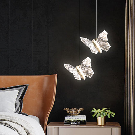 Pendant Light Modern LED Hanging Wall Butterfly Pendant Lights