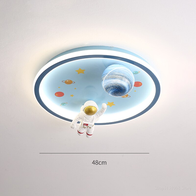 Children's Room Lighting Decor Cosmonaut Kids Led Lights