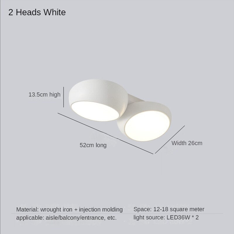 Ceiling Light Fixture Nordic White Led Modern Interior Ceiling Lights