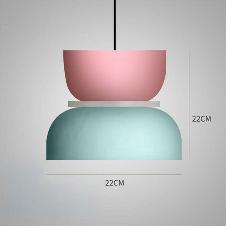 Pendant Light Led Nordic Hanging Suspension Bedside Macaron Pendant Lights