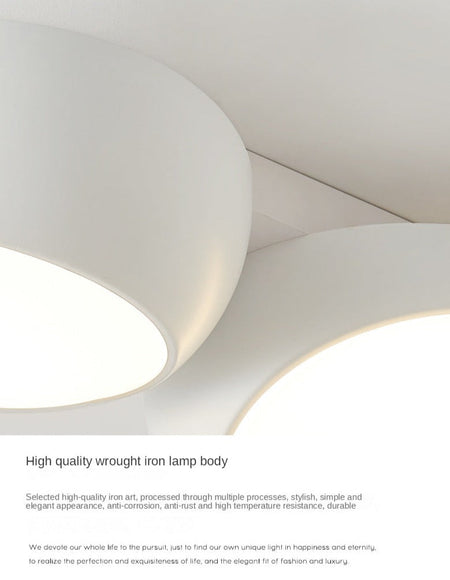 Ceiling Light Fixture Nordic White Led Modern Interior Ceiling Lights