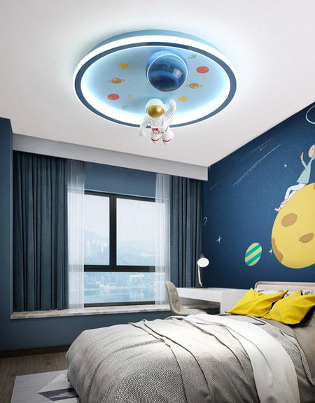 Children's Room Lighting Decor Cosmonaut Kids Led Lights