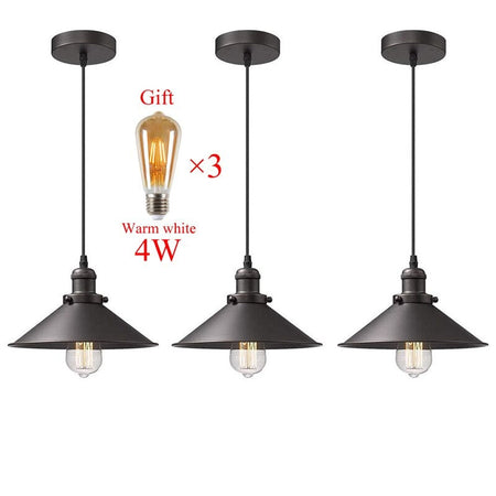 Pendant Light Vintage Loft Retro Lighting Hanging E27 Base Edison Pendant Lights