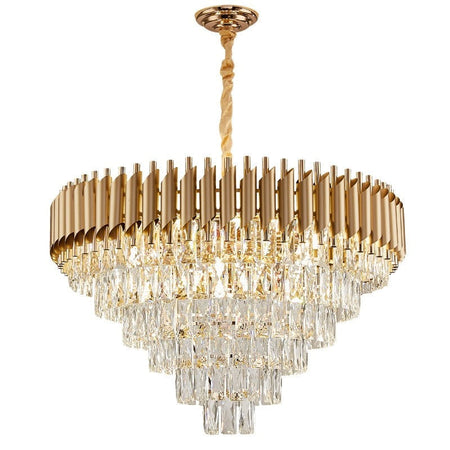 Chandelier Modern Crystal Led Hanging Luster Chandeliers