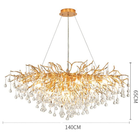 Crystal Chandelier Lighting // Dining Living Room Lights